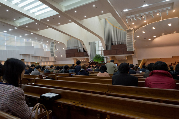 Sangnam Presbyterian Church Interior
