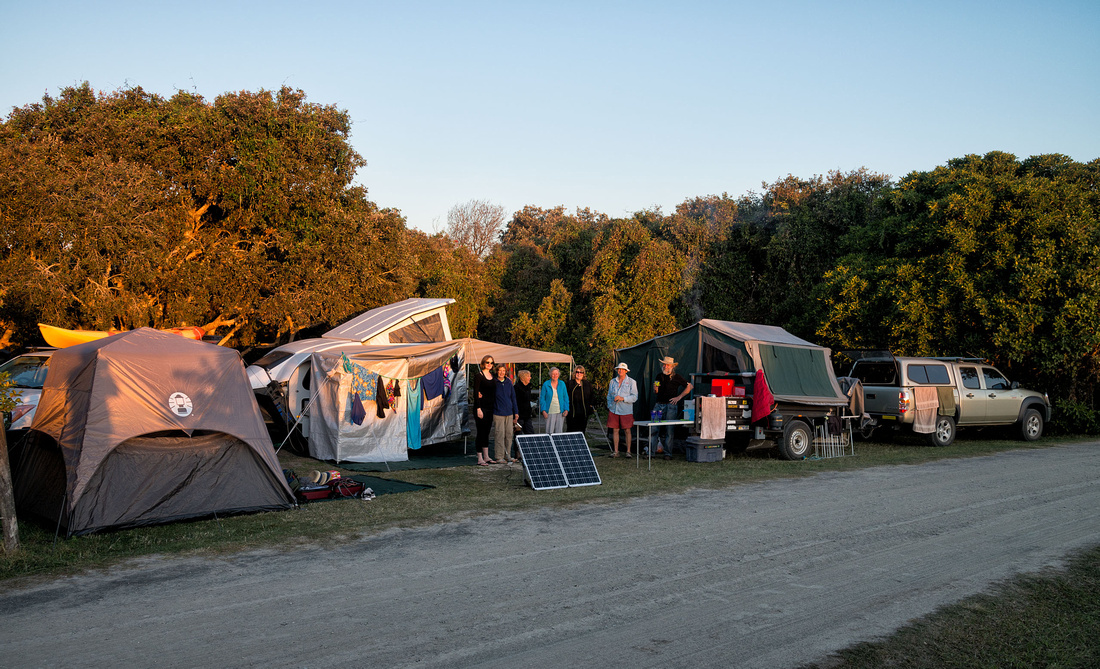 Camp at Lake Arragan