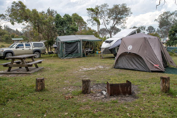 Camp at Illaroo near Minnie Water