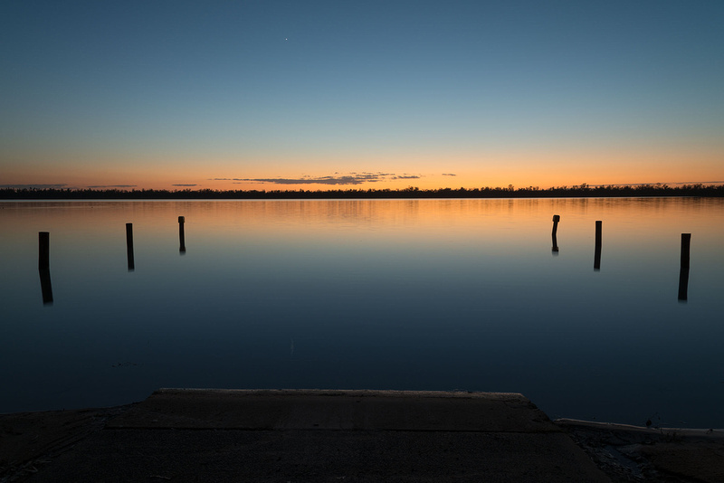 Lake Broadwater before Sunrise