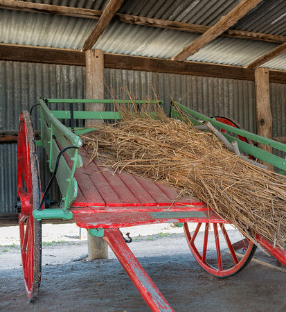 Old Wagon, Miles Historical Museum