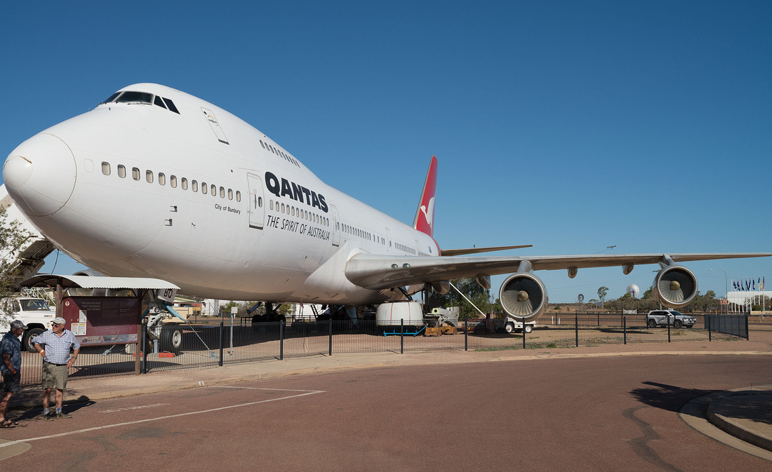 Boeing 747 at Qantas Founders Museum