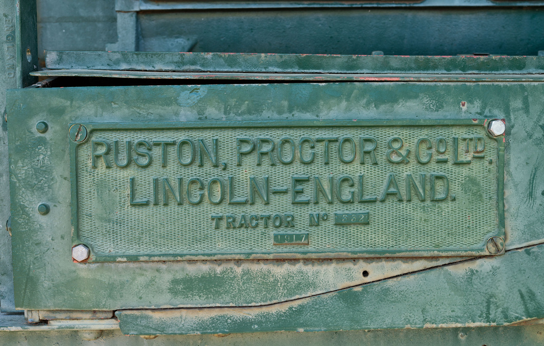 1917 Ruston Kerosene Tractor