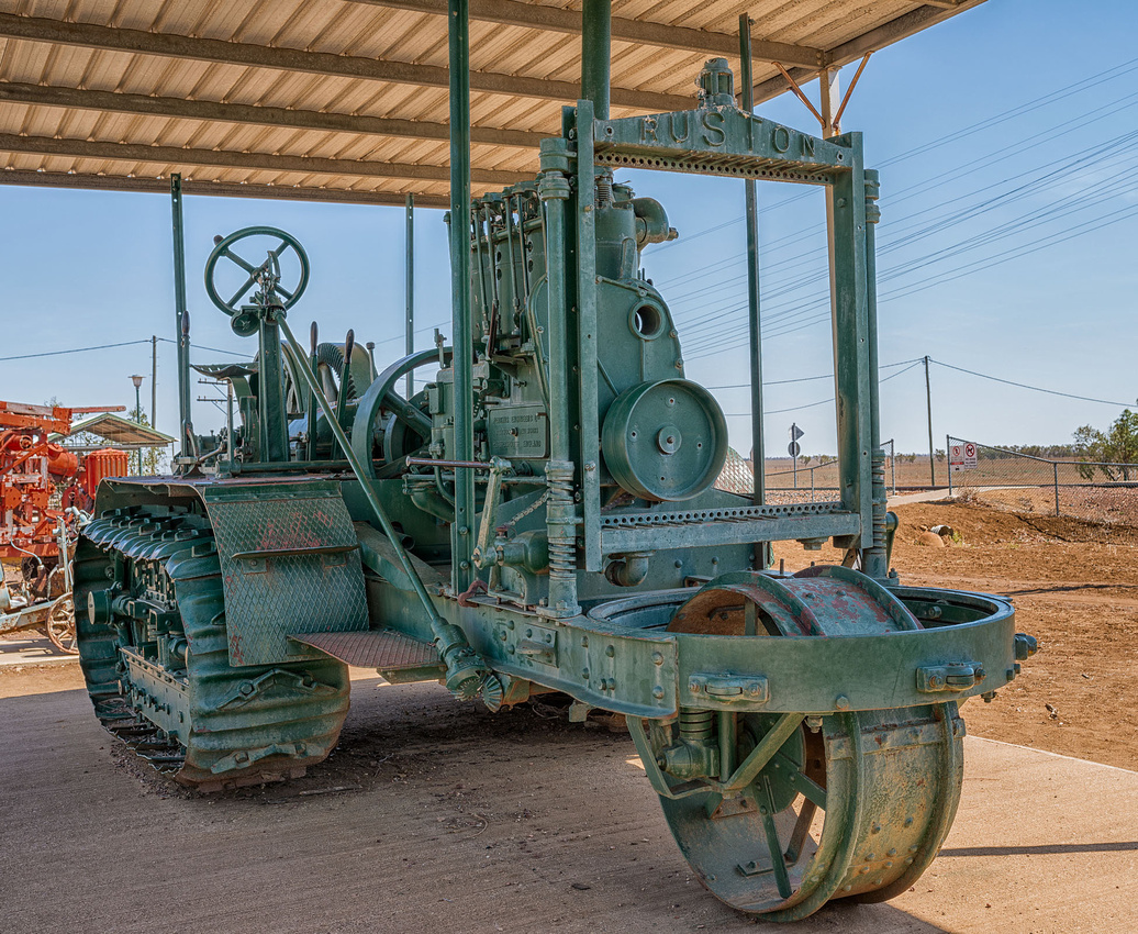 1917 Ruston Kerosene Tractor