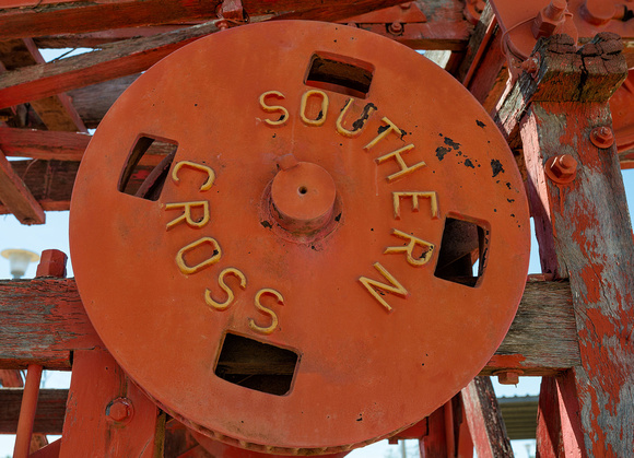 Detail of Southern Cross Boring rig