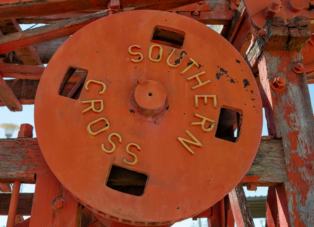Detail of Southern Cross Boring rig