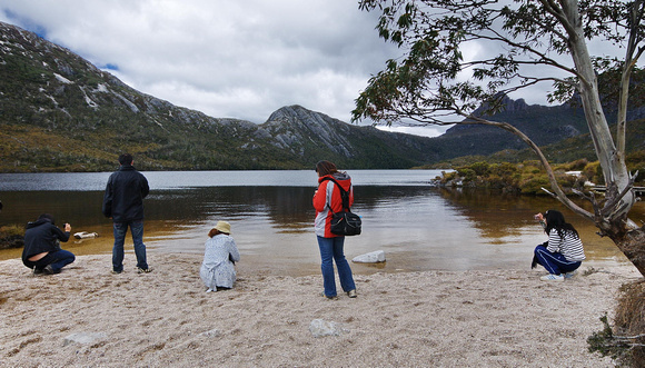 Photographing Cradle Mountain