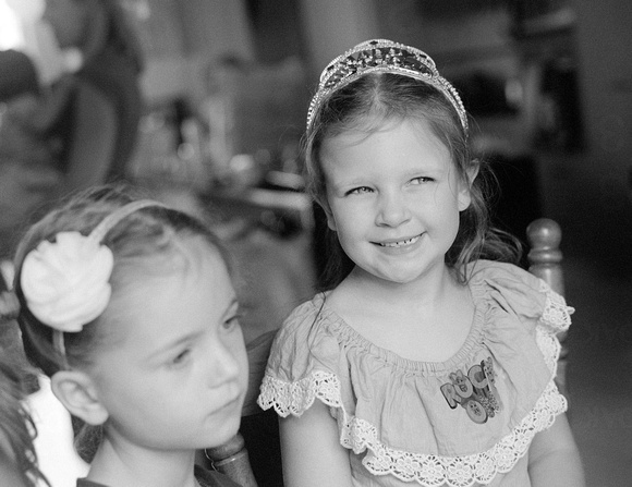 Mia at her 7th birthday party