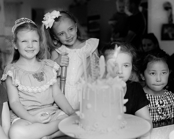 Mia at her 7th birthday party