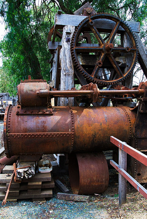 Old machinery, Echuca