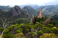 The Breadknife from the Grand High Tops, Warrumbungle National Park