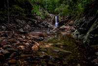 Falls on Cronan Creek, Mt Barney National Park