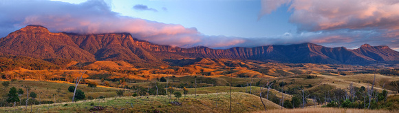Mt Cordeaux and Main Range