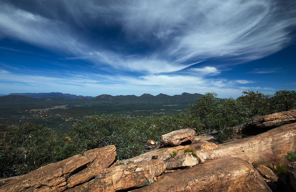 From Mt Ohlssen Bagge, Wilpena Pound