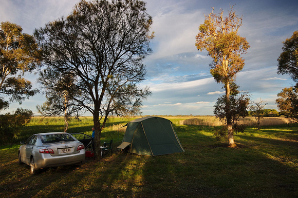Campsite, Bool Lagoon/Hacks Lagoon, South Australia