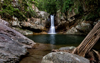 Falls on Cronan Creek, Mt Barney National Park